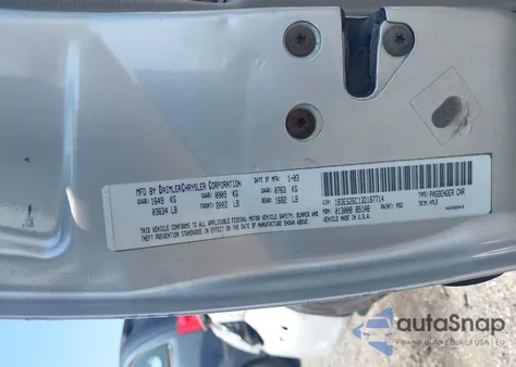 2003 Dodge Neon Se z USA, uszkodzony, nr VIN 1B3ES26C13D187714